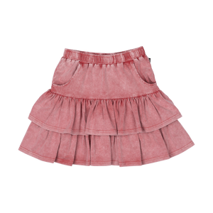 RED GRUNGE SKIRT | ROCK YOUR BABY