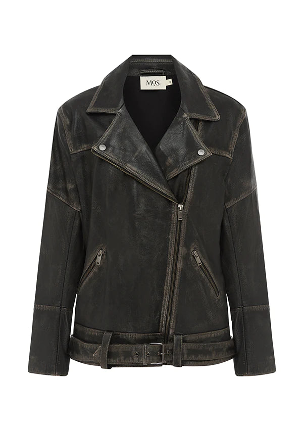 DRIFTER LEATHER JACKET | MINISTRY OF STYLE