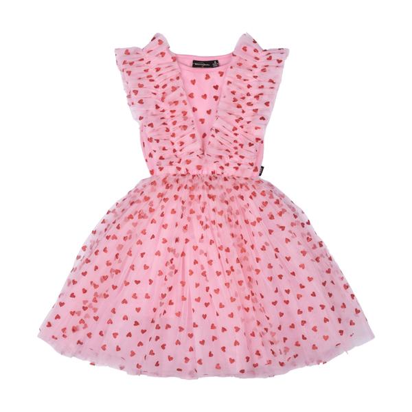 HEART PARTY CIRCUS DRESS | ROCK YOUR BABY