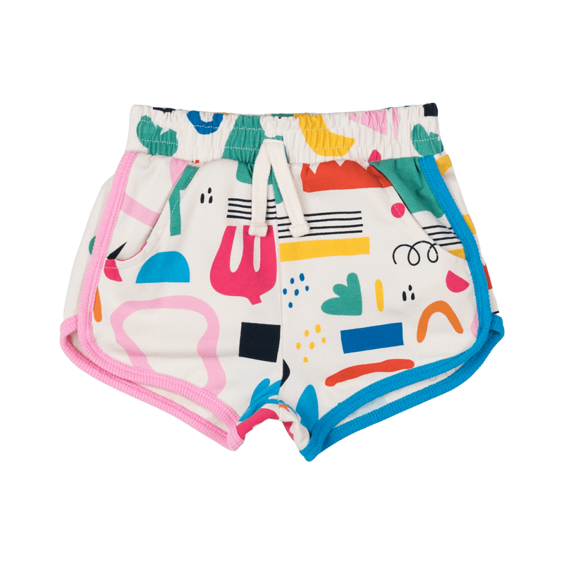 Rock Your Baby | Abstract Baby Farrah Shorts