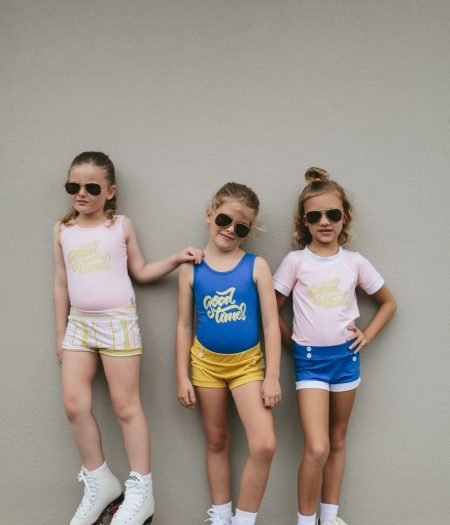 RETRO SHORTS | RETRO STRIPE | TULLY AND THE CHIEF | MELLIE & ME