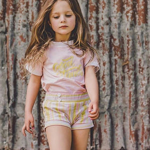 RETRO SHORTS | RETRO STRIPE | TULLY AND THE CHIEF | MELLIE & ME